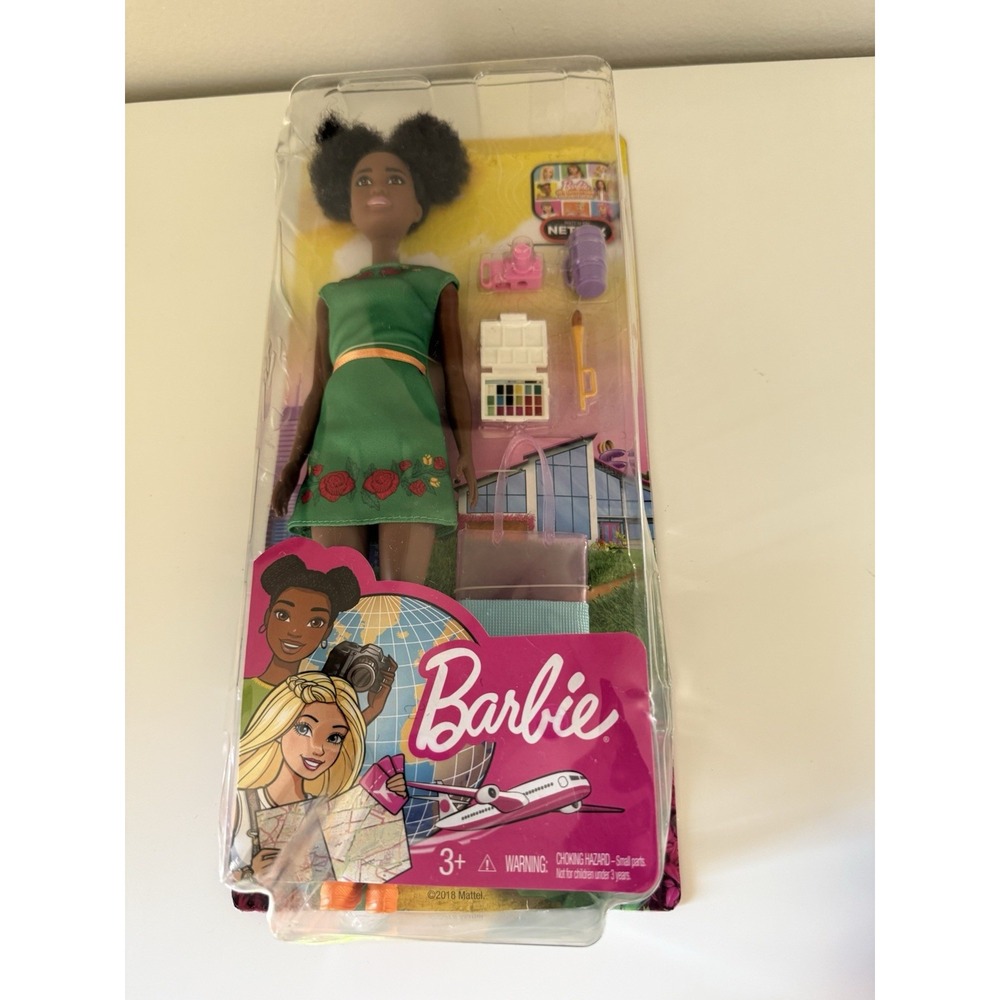 Barbie Nikki Dreamhouse Adventures Travel Doll GBH92 2018/2019 New Sealed